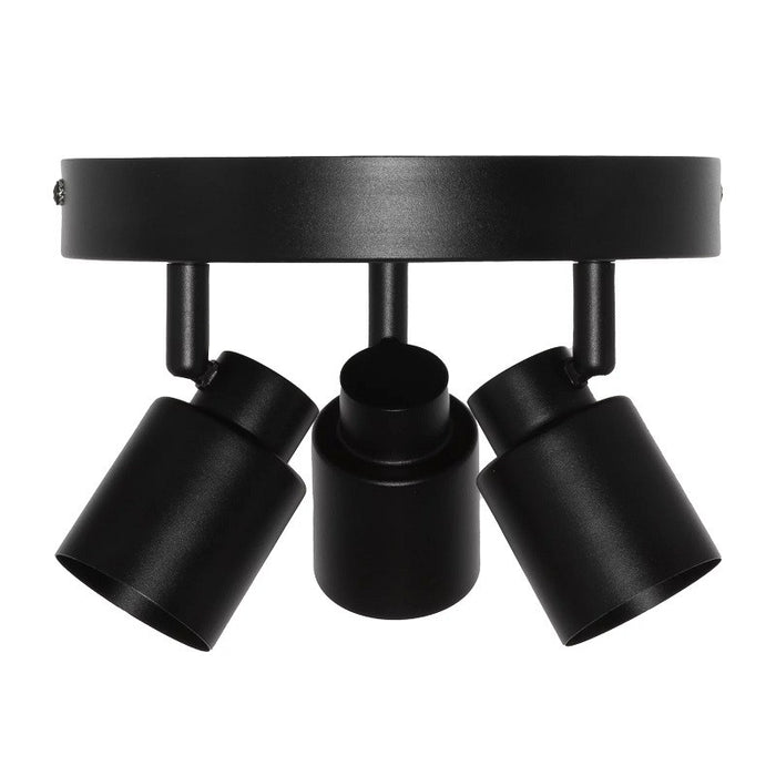 LED SPOT 3XGU10 ROUND BLACK OSRAM PRIMAL