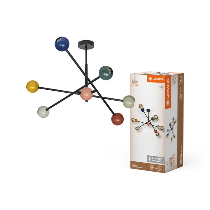 LED LAMP DECOR BUBBLE PENDANT 6XE27 LEDVANCE