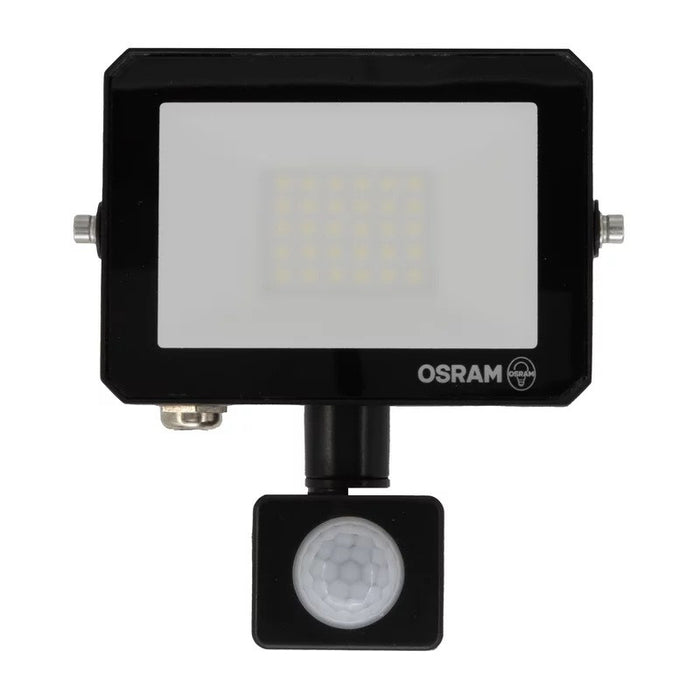 LED FLOODLIGHT LUX SENSOR 20W 840 BLACK OSRAM LEDVANCE