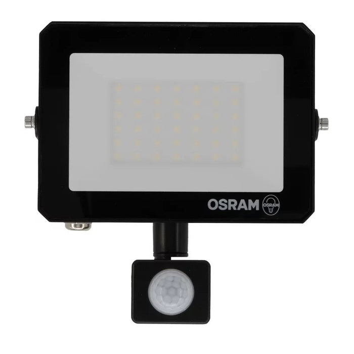LED SPOTLIGHT WITH SENSOR 30W 2700LM 6500K IP65 BLACK OSRAM FL LUX