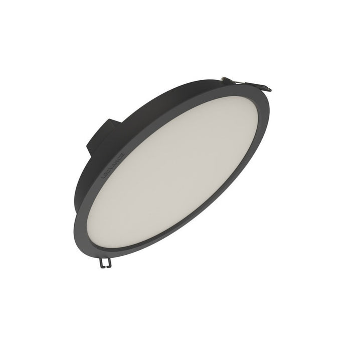 LED RECESSED LUMINAIRE R DL IP44 DN 215 30W 830 3300LM BLACK LEDVANCE