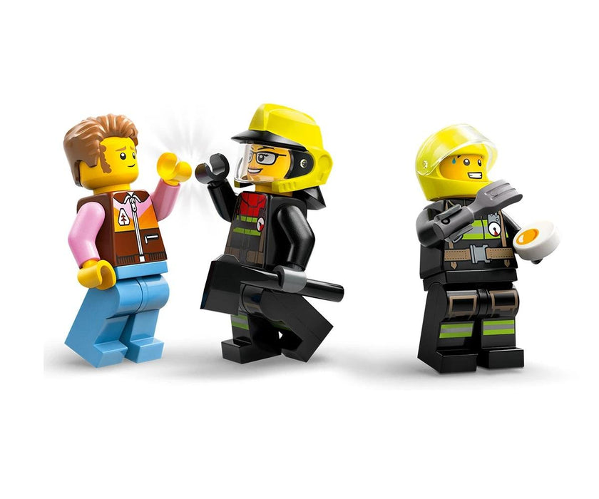 LEGO City - 4x4 Fire Truck with Rescue Boat - 60412 - Фигурки<<<Геймърска
