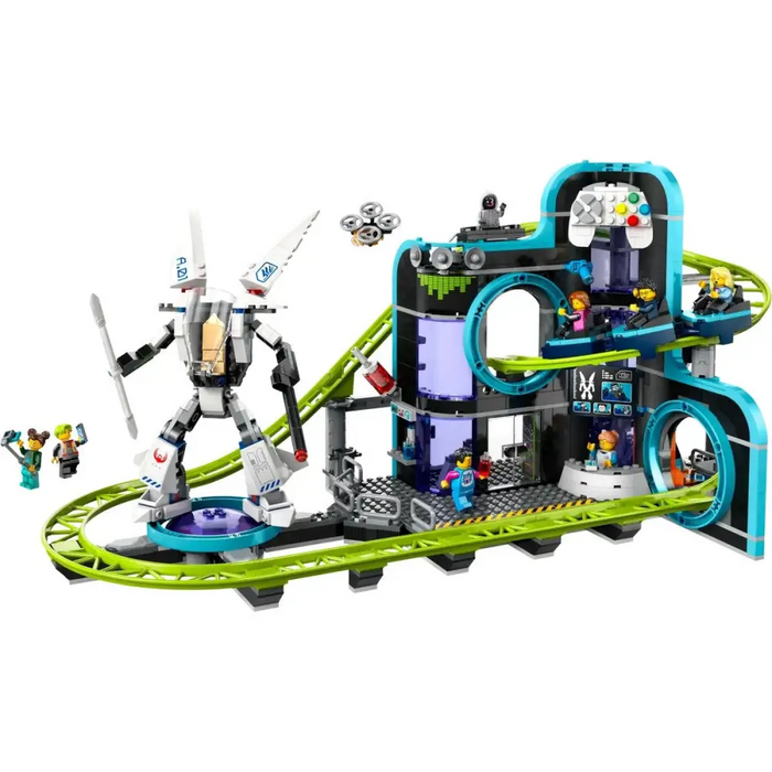 LEGO CITY 60421 Robot World Roller-Coaster Park - LEGOKLO-LEG<<<Construction setKLO<<<ActionPL