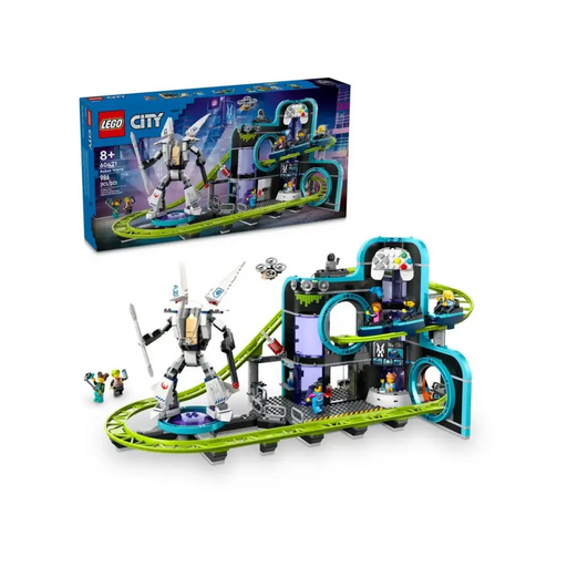 LEGO CITY 60421 Robot World Roller-Coaster Park - LEGOKLO-LEG<<<Construction setKLO<<<ActionPL