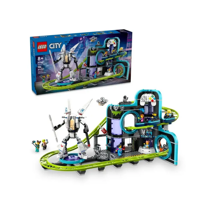 LEGO CITY 60421 Robot World Roller-Coaster Park - LEGOKLO-LEG<<<Construction setKLO<<<ActionPL