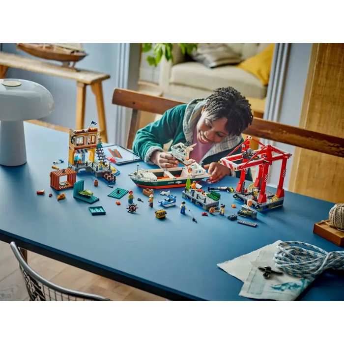 LEGO CITY 60422 Seaside Harbour with Cargo Ship - LEGOKLO-LEG<<<Construction setKLO<<<ActionPL