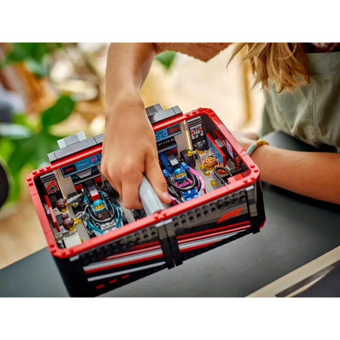 LEGO CITY 60444 F1 Garage & Mercedes-AMG & Alpine Cars - LEGOKLO-LEG<<<Construction setKLO<<<ActionPL