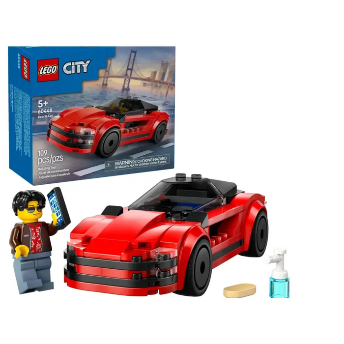 LEGO CITY 60448 Red sports car - LEGOKLO-LEG<<<Construction setKLO<<<ActionPL