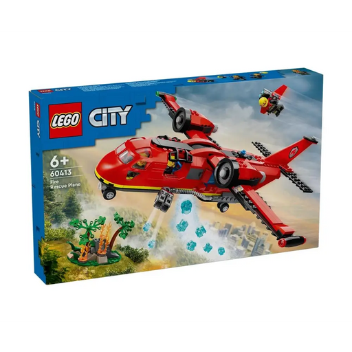 LEGO City - Fire Rescue Plane - 60413 - Фигурки<<<Геймърска периферия<<<ValiAPI&&&LEGOKLO-LEG<<<Construction