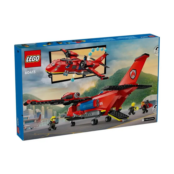 LEGO City - Fire Rescue Plane - 60413 - Фигурки<<<Геймърска периферия<<<ValiAPI&&&LEGOKLO-LEG<<<Construction