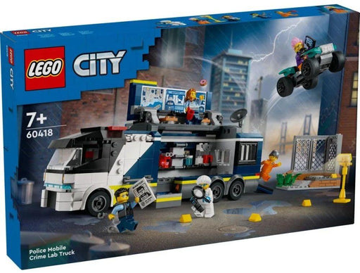 LEGO City - Police Mobile Crime Lab Truck - 60418 - Фигурки<<<Геймърска