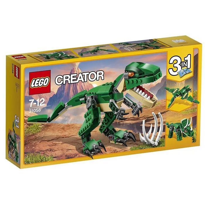LEGO Creator 31058 Mighty Dinosaurs - Фигурки<<<Геймърска периферия<<<ValiAPI&&&LEGOKLO-LEG<<<Construction