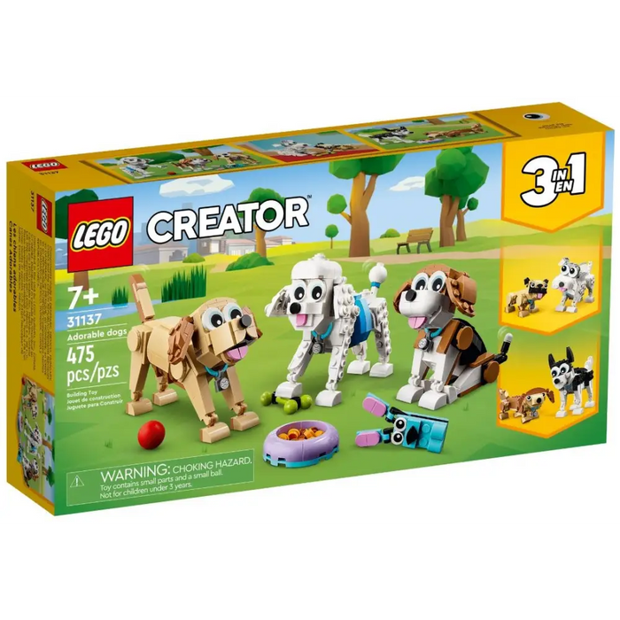 LEGO CREATOR 31137 ADORABLE DOGS - LEGOKLO-LEG<<<Construction setKLO<<<ActionPL