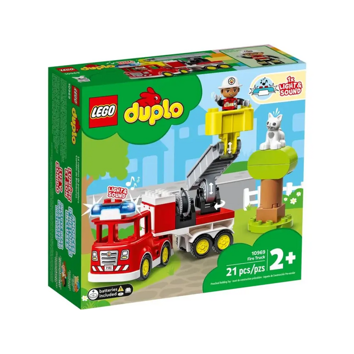 LEGO DUPLO - Fire Truck - 10969 - Фигурки<<<Геймърска периферия<<<ValiAPI&&&LEGOKLO-LEG<<<Construction setKLO<<<ActionPL