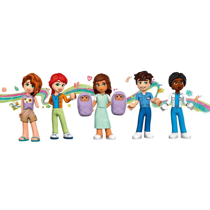 LEGO FRIENDS 42621 HEARTLAKE CITY HOSPITAL - LEGOKLO-LEG<<<Construction setKLO<<<ActionPL&&&LEGOKLO-LEG<<<Construction