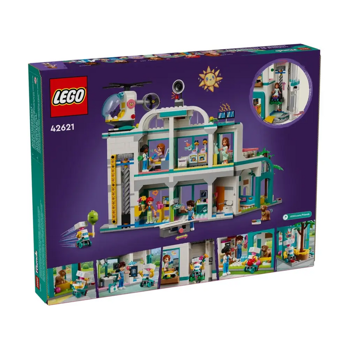 LEGO FRIENDS 42621 HEARTLAKE CITY HOSPITAL - LEGOKLO-LEG<<<Construction setKLO<<<ActionPL&&&LEGOKLO-LEG<<<Construction