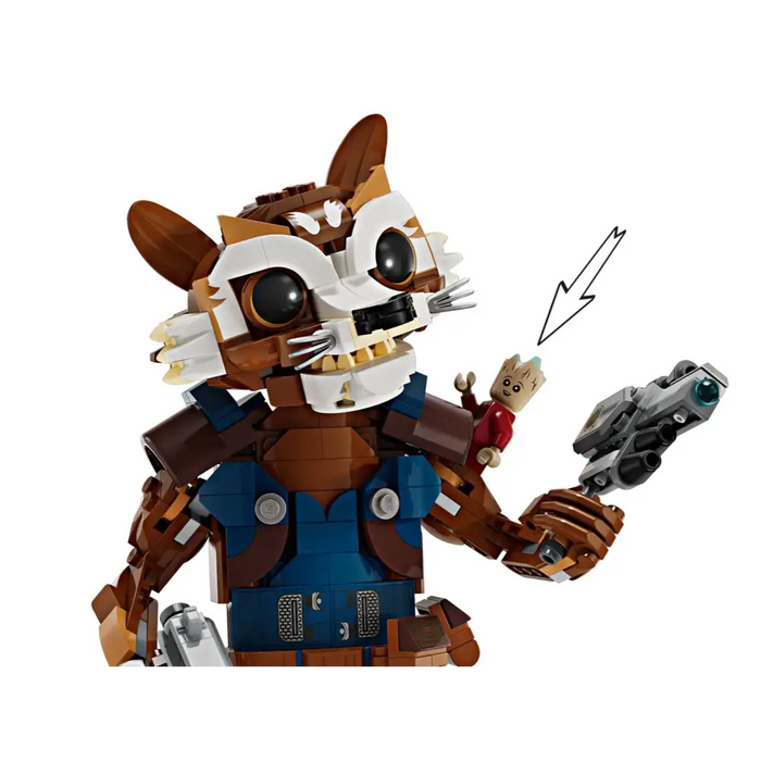 LEGO MARVEL 76282 ROCKET AND BABY GROOT - LEGOKLO-LEG<<<Construction setKLO<<<ActionPL&&&LEGOKLO-LEG<<<Construction
