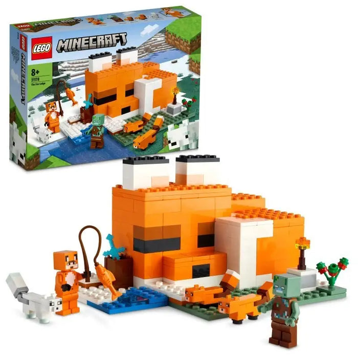 LEGO Minecraft 21178 Foxes’ Habitat - LEGOKLO-LEG<<<Construction setKLO<<<ActionPL