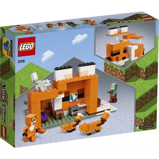 LEGO Minecraft 21178 Foxes’ Habitat - LEGOKLO-LEG<<<Construction setKLO<<<ActionPL