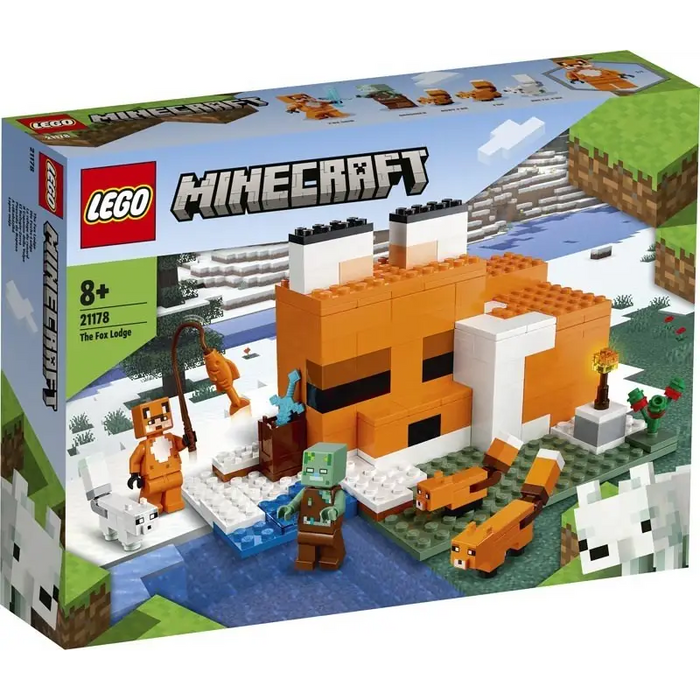 LEGO Minecraft 21178 Foxes’ Habitat - LEGOKLO-LEG<<<Construction setKLO<<<ActionPL