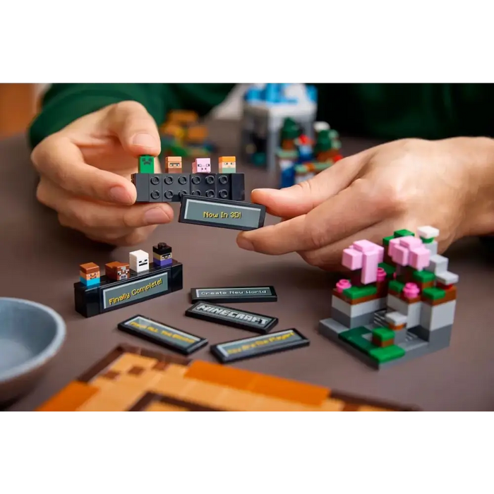 LEGO MINECRAFT 21265 The Crafting Table - LEGOKLO-LEG<<<Construction setKLO<<<ActionPL&&&LEGOKLO-LEG<<<Construction