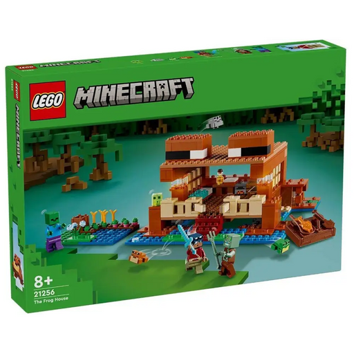 LEGO Minecraft - The Frog House - 21256 - Фигурки<<<Геймърска периферия<<<ValiAPI&&&LEGOKLO-LEG<<<Construction