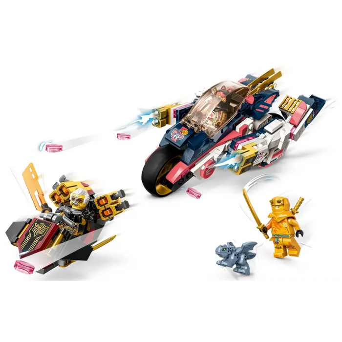 LEGO Ninjago - Sora’s Transforming Mech Bike Racer - 71792 - Фигурки<<<Геймърска периферия<<<ValiAPI