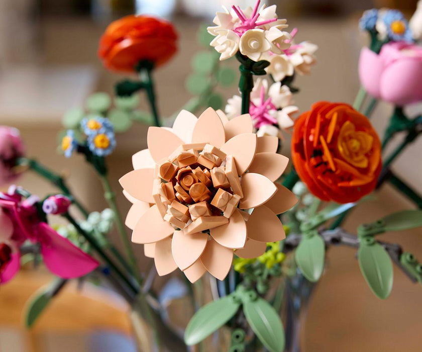 LEGO Botanicals - Beautiful Pink Flower Bouquet, 10342