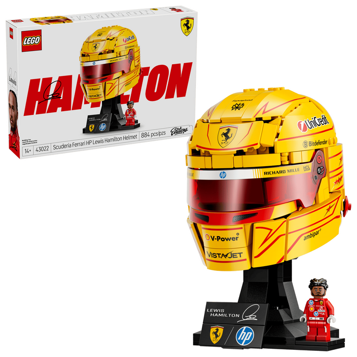LEGO Editions Scuderia Ferrari HP Lewis Hamilton Helmet (43022)