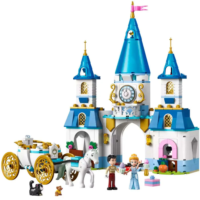 LEGO Princess Cinderella's castle and horse-drawn carriage - 43275