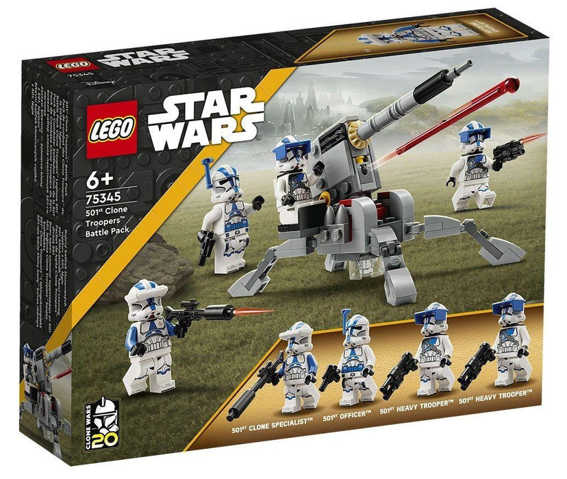 LEGO STAR WARS 75345 501ST CLONE TROOPERS BATTLE PACK