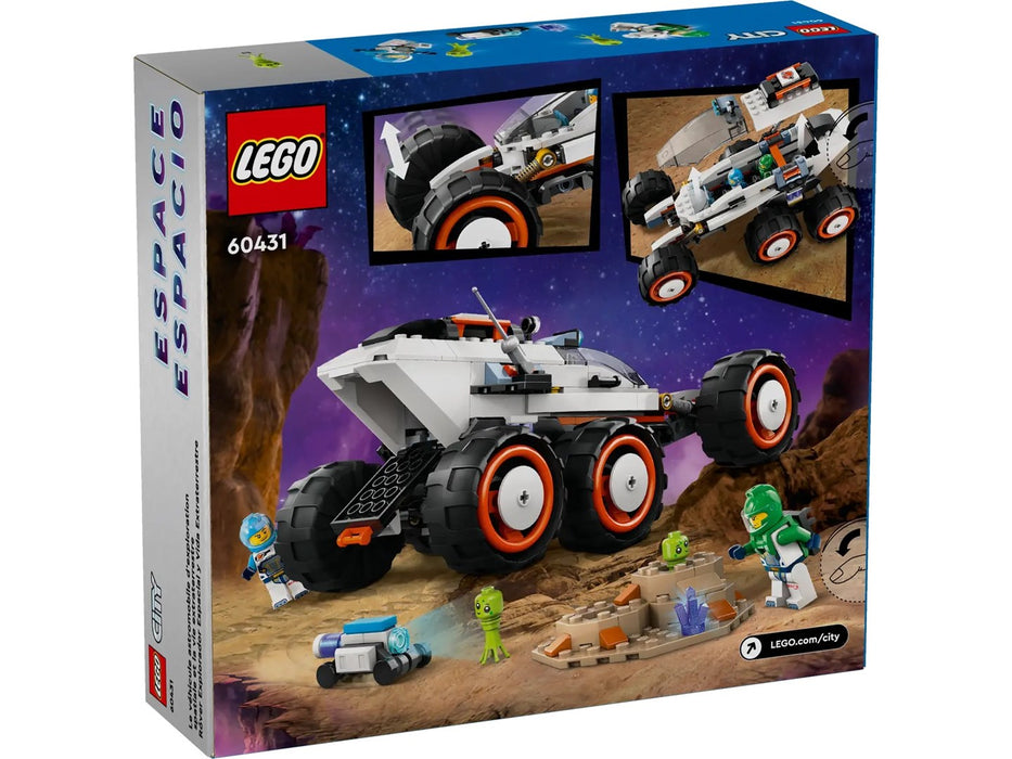 LEGO CITY 60431 SPACE EXPLORER ROVER AND ALIEN LIFE