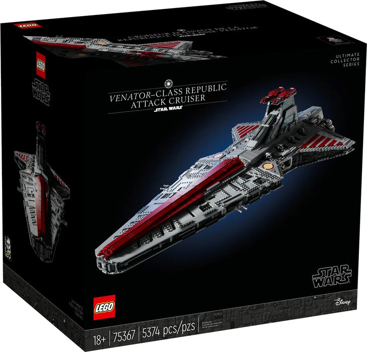 LEGO STAR WARS 75367 Venator-class Republic Attack Cruiser (Ultimate Collector Series)