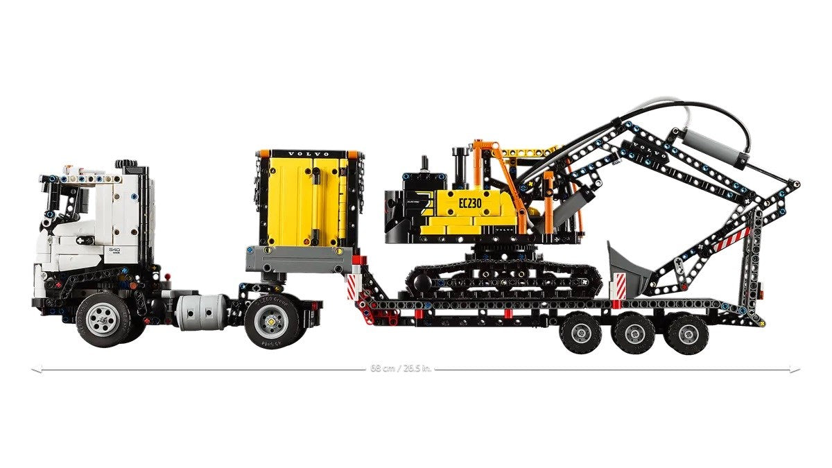 LEGO TECHNIC 42175 Volvo FMX Truck & EC230 Electric Excavat