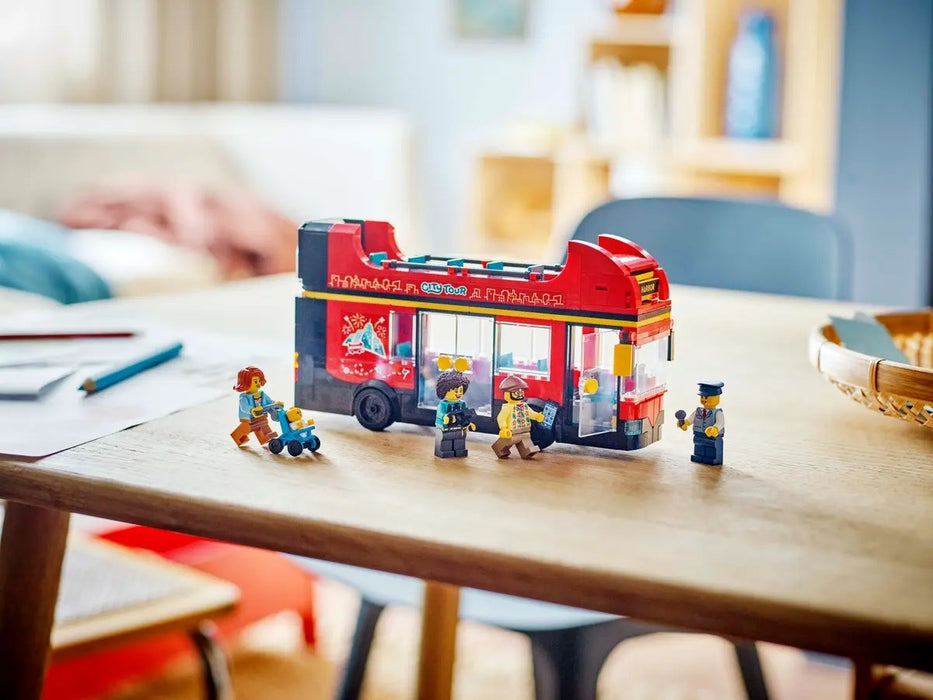 LEGO CITY 60407 Red Double-Decker Sightseeing Bus
