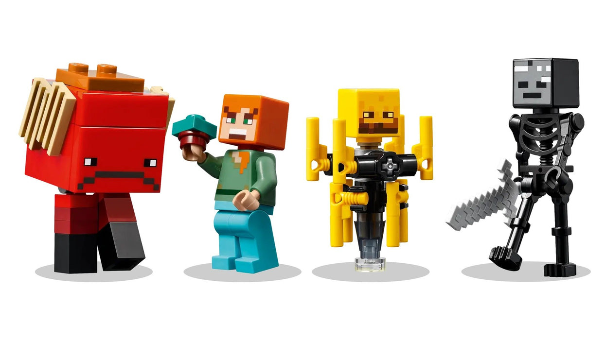 LEGO MINECRAFT 21266 The Nether Lava Battle