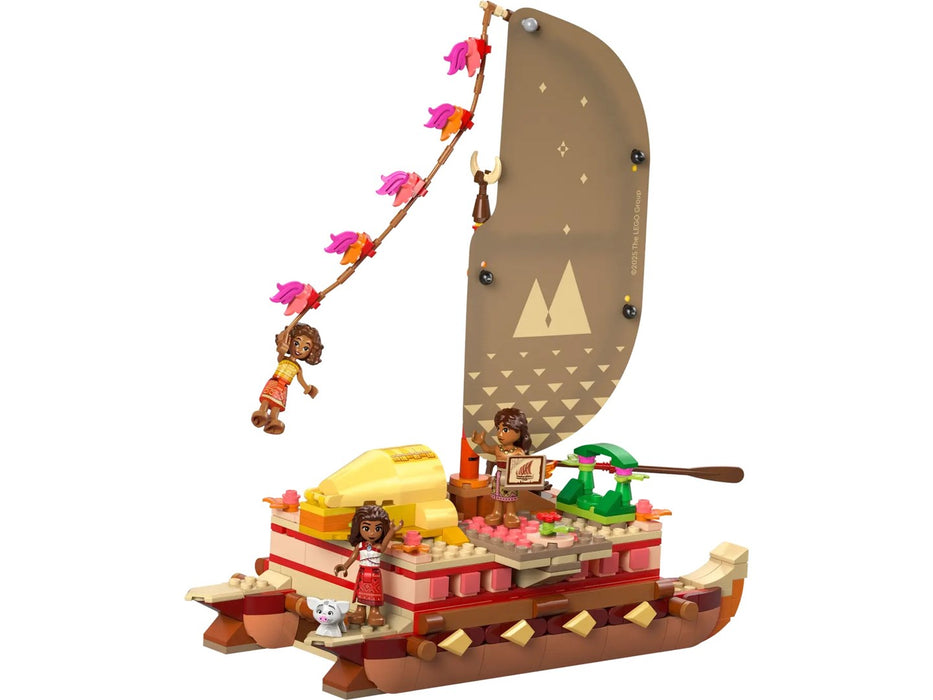 LEGO DISNEY 43270 Moana's Adventure Canoe