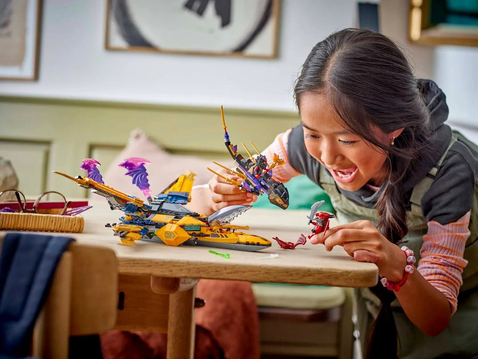 LEGO NINJAGO 71833 Ras and Arin's Super Storm Jet