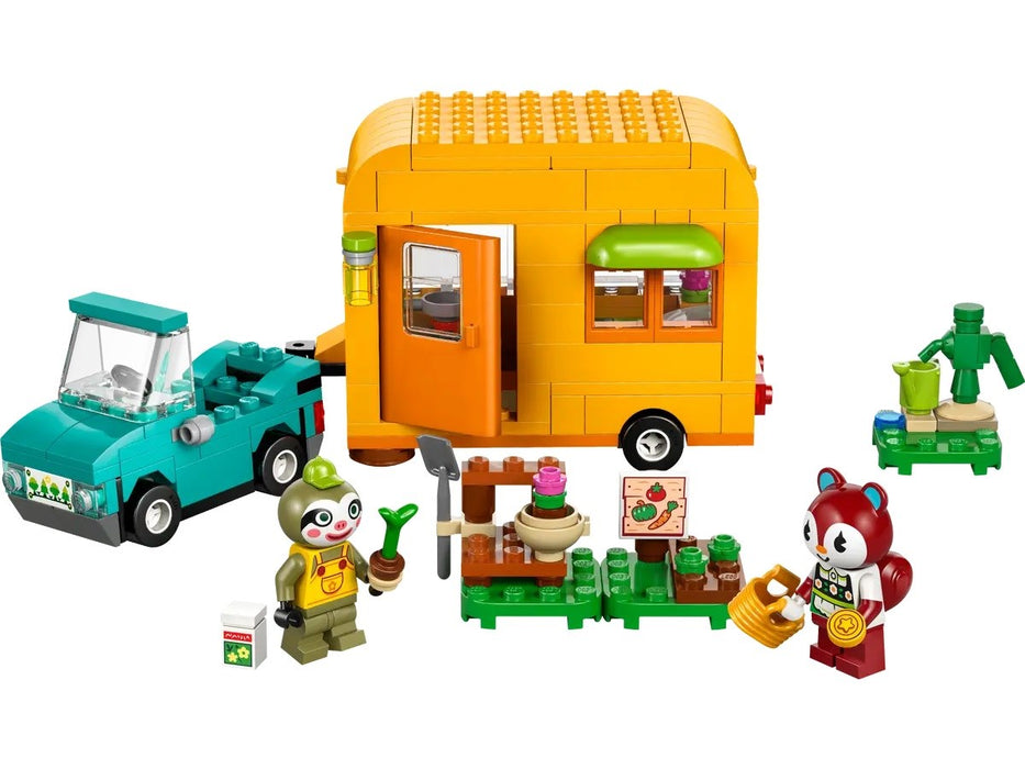LEGO ANIMAL CROSSING 77054 Leif's Caravan & Garden Shop