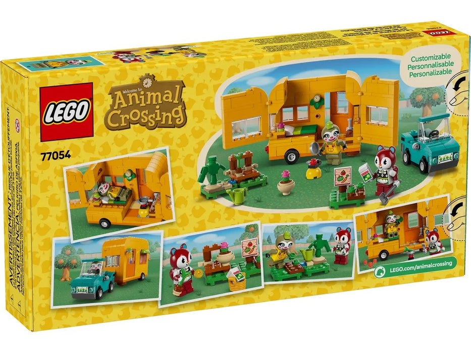 LEGO ANIMAL CROSSING 77054 Leif's Caravan & Garden Shop