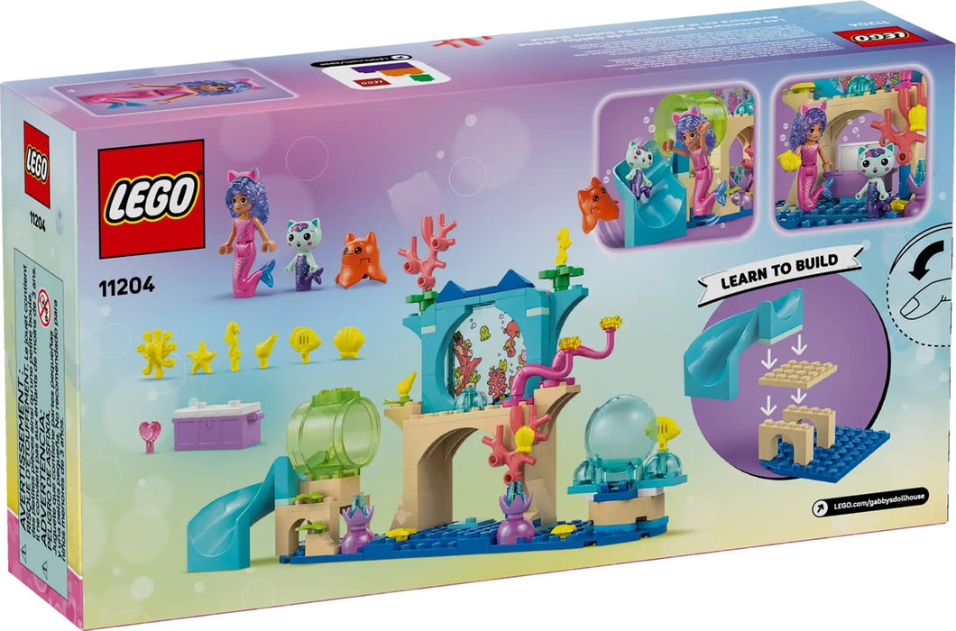 LEGO GABBY’S DOLLHOUSE 11204 Mermaid Gabby's Aquarium Adventure