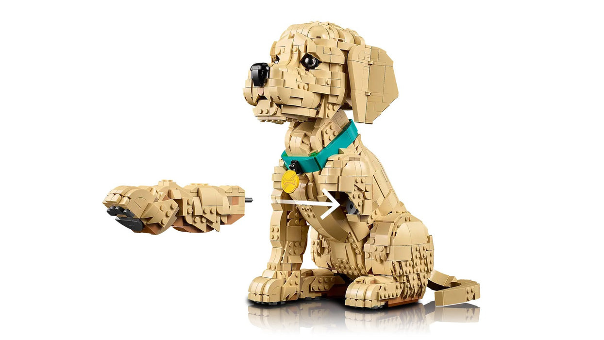 LEGO ICONS 11384 Golden Retriever Puppy