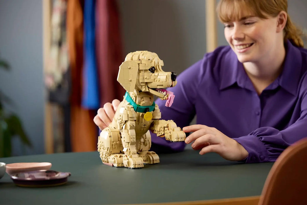 LEGO ICONS 11384 Golden Retriever Puppy