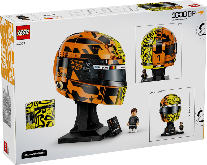 LEGO EDITIONS 43023 Mclaren Mastercard F1 Team Lando Norris Helmet