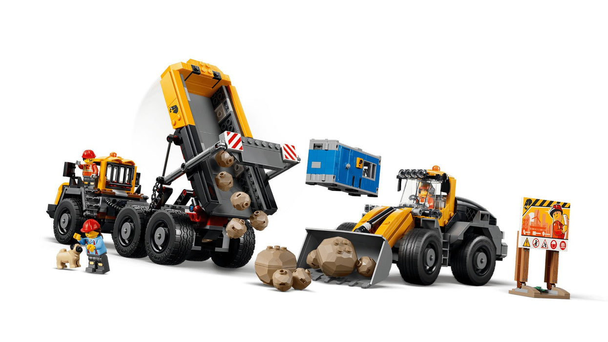 LEGO CITY 60494 Dump Truck and Front End Loader