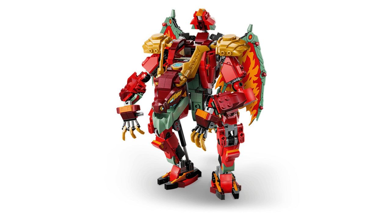 LEGO NINJAGO 71868 Wyldfyre's Transforming Dragon Mech