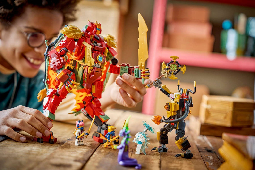 LEGO NINJAGO 71868 Wyldfyre's Transforming Dragon Mech