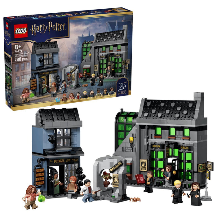 LEGO HARRY POTTER 76471 Knockturn Alley Wizarding Shops