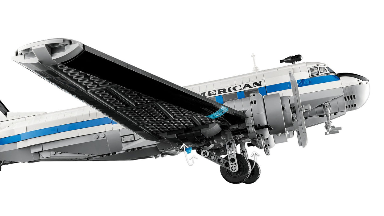 LEGO ICONS 11378 Douglas DC-3 PAN AM Airliner