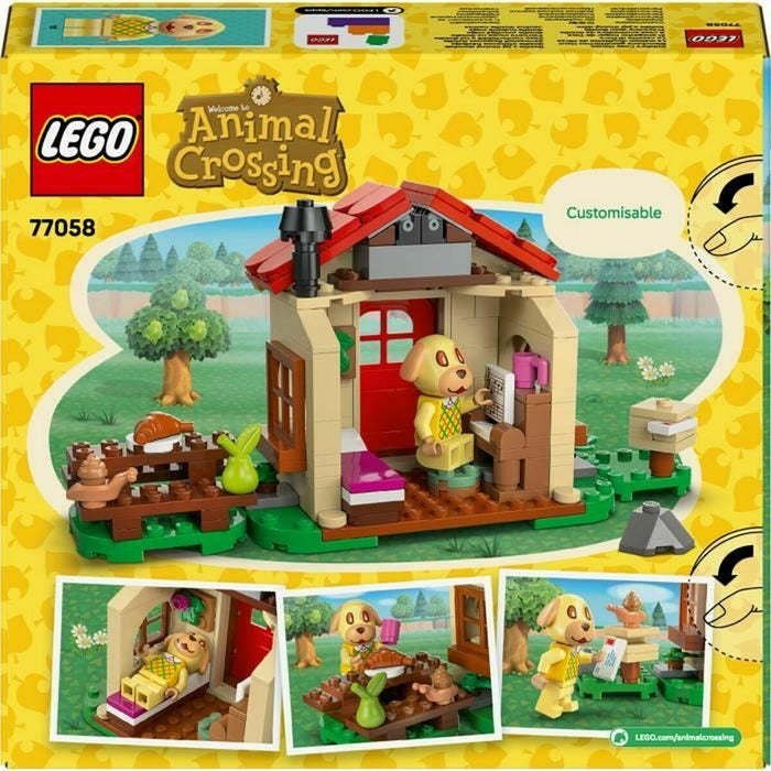 Construction set Lego 77058 Animal Crossing Tere's cosy home 149 Pieces